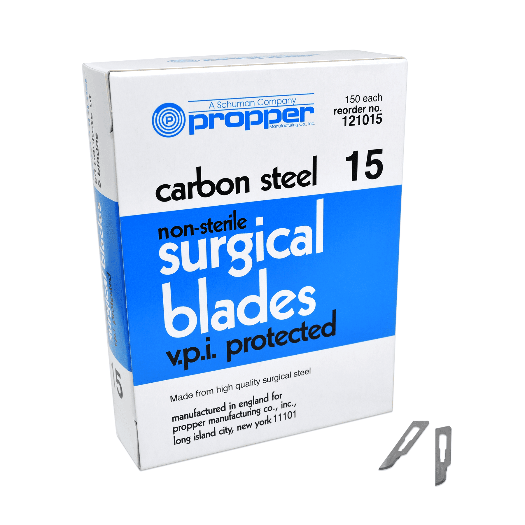 Non-Sterile Carbon Steel Surgical Blades