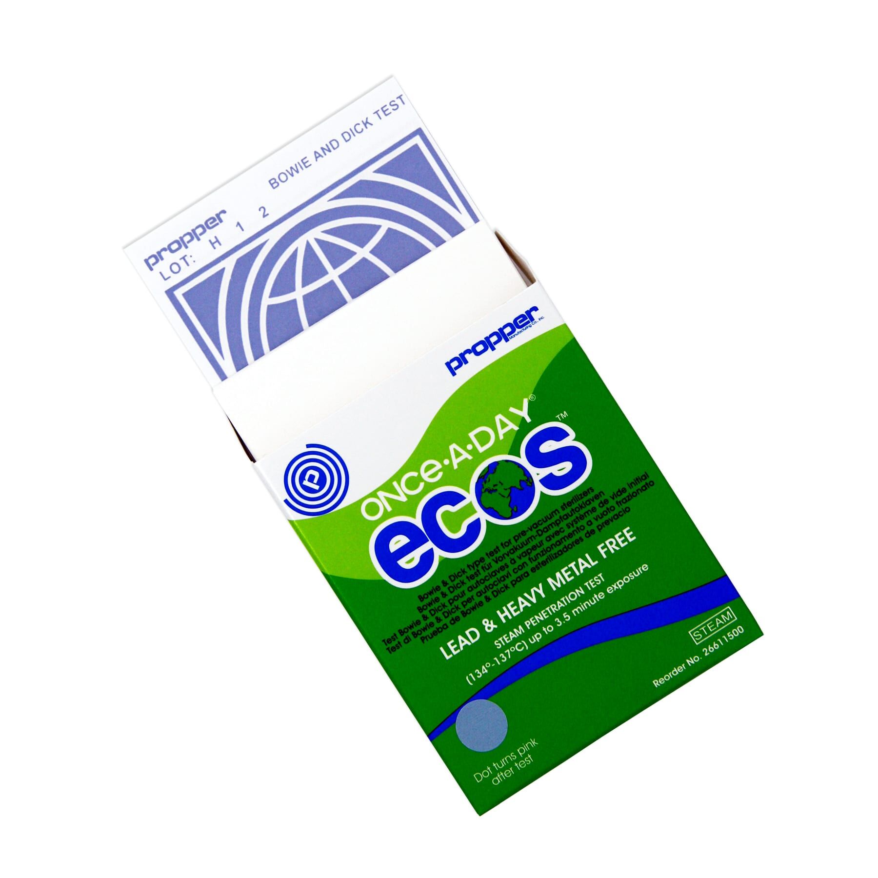 26611500_Once-A-Day® Ecos™ Bowie & Dick Test Pak