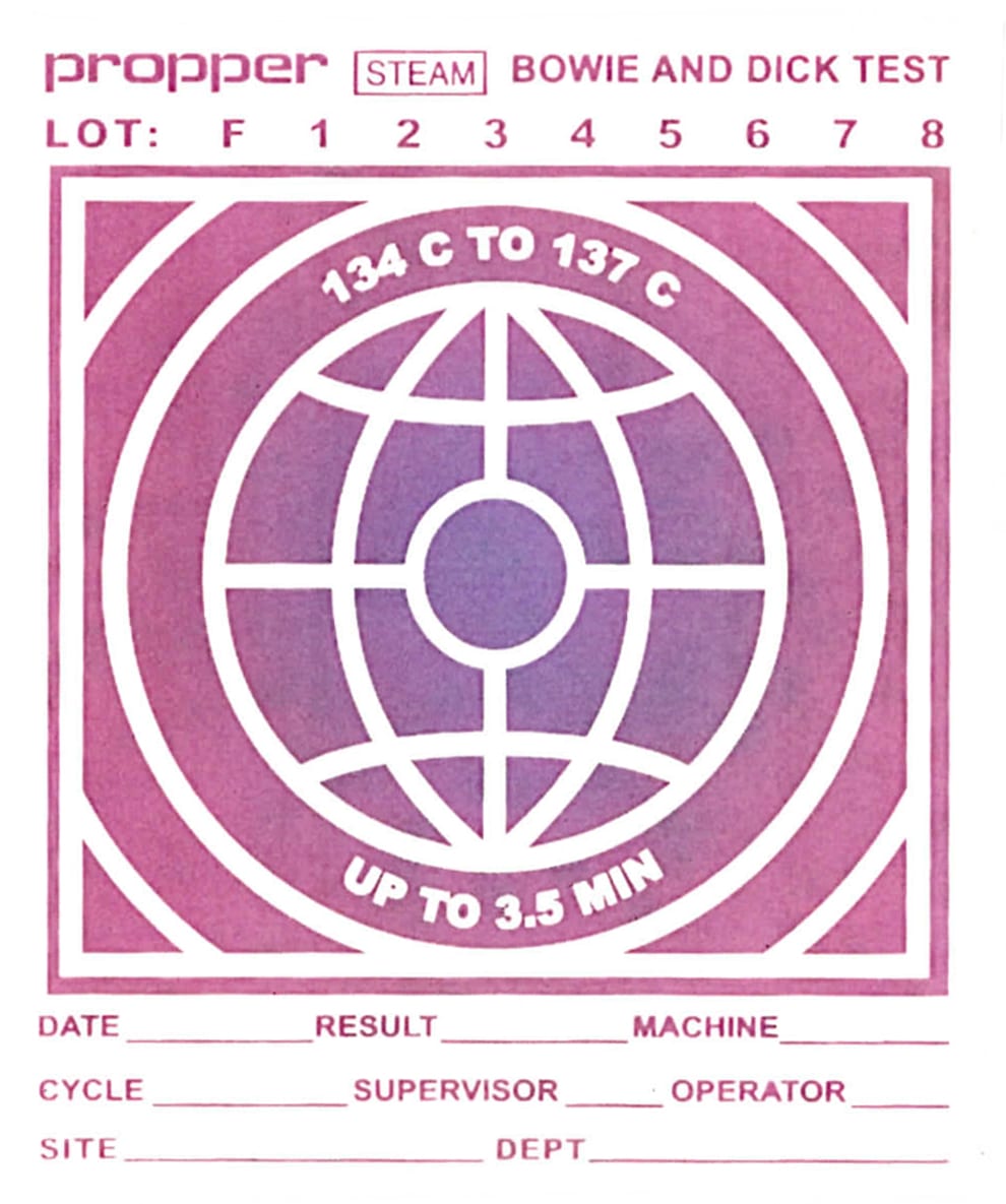 Once-A-Day® Ecos™ Bowie-Dick Test Pack - Image 3