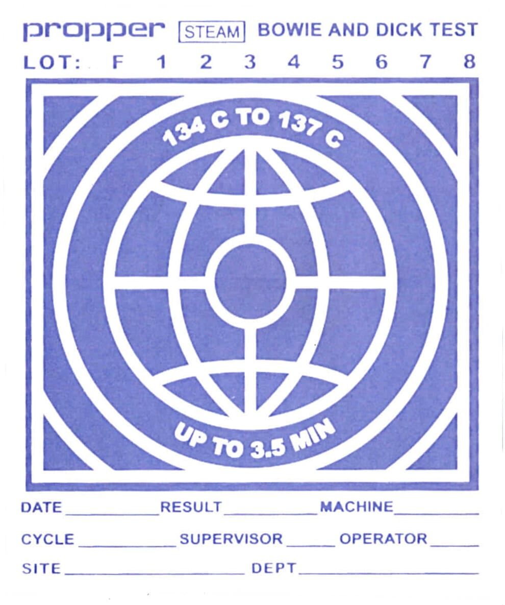 Once-A-Day® Ecos™ Bowie-Dick Test Pack - Image 2