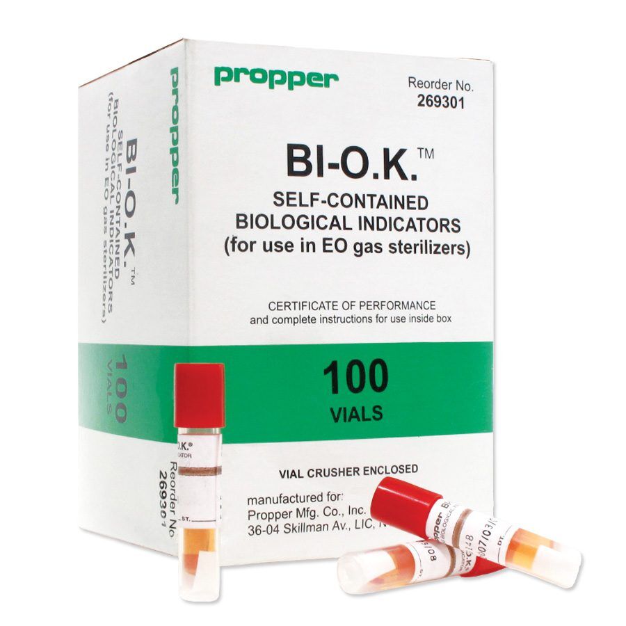 BI-O.K.™ Ethylene Oxide Biological Indicator