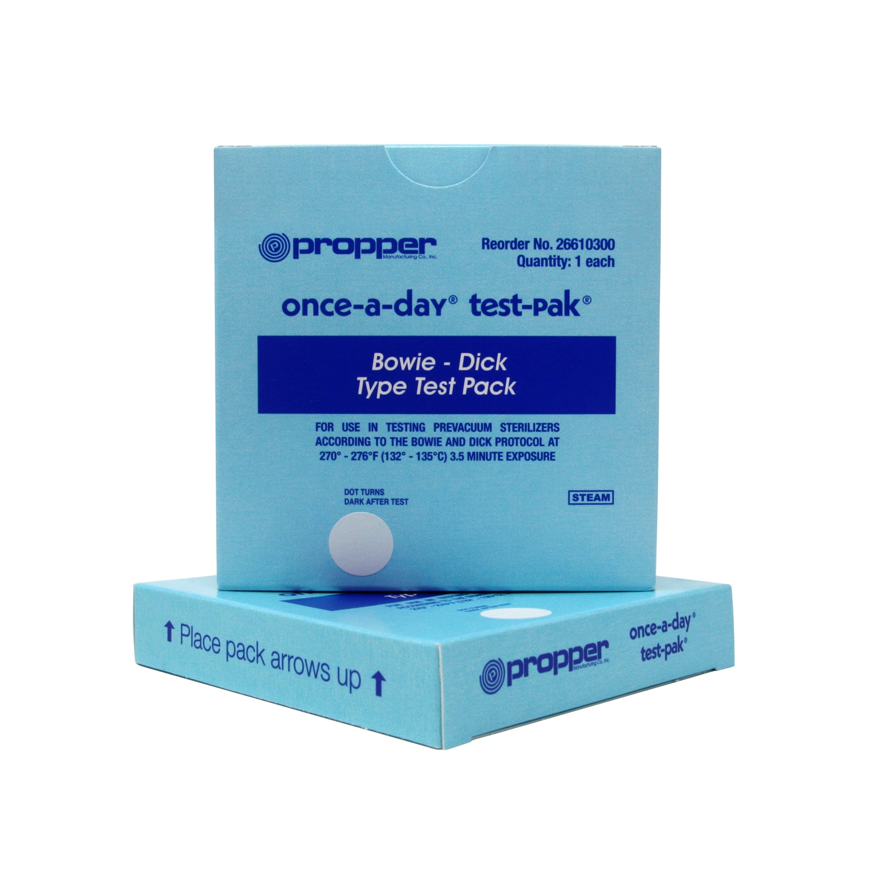 26610300_Once-A-Day® Bowie-Dick test pack